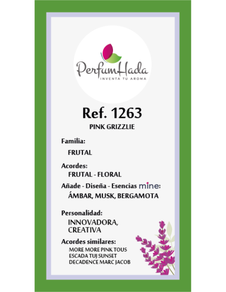 1263 -PINK GRIZZLIE